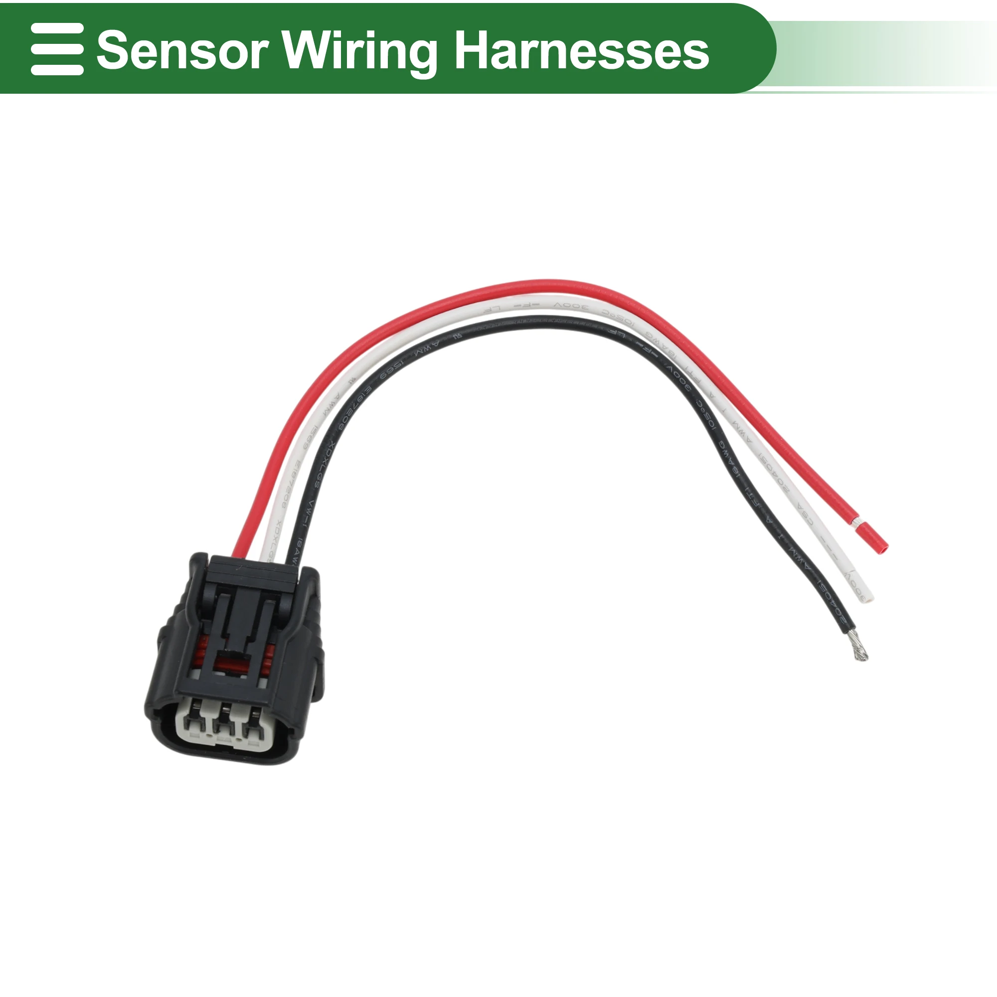 UXCELL 3 Pins Sensor Wiring Harnesses for ACURA CSX 2010-2011 No.3783058GA01