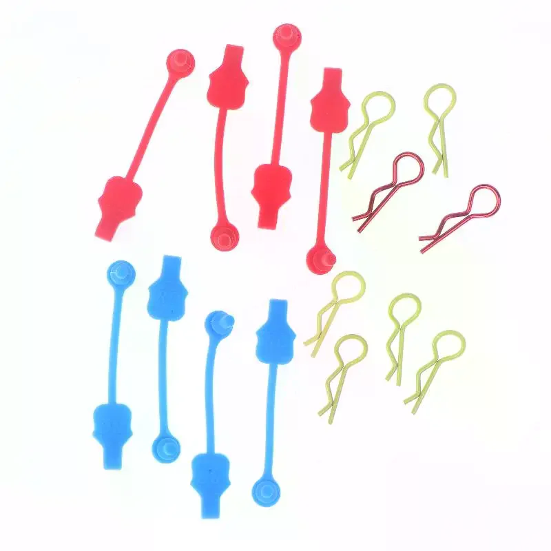 4 قطعة ل 1/10 1/8 مقياس RC نموذج سيارة Arrma الجرانيت Kraton 6s ترقية أجزاء سيليكون الجسم كليب التجنيب #2