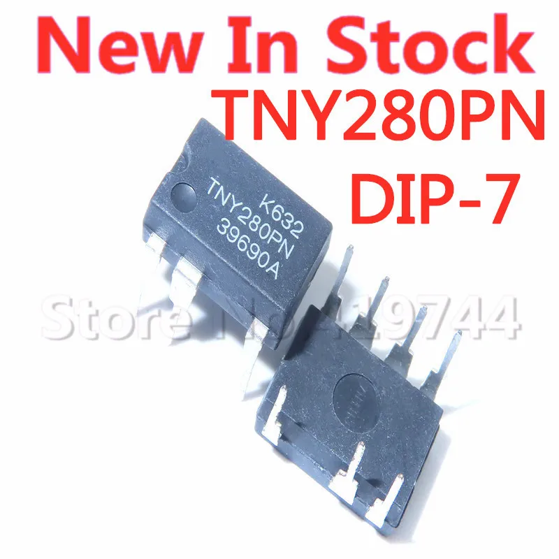 5PCS/LOT TNY280PN TNY280P TNY280 DIP-7 LCD power management chip In Stock New Original