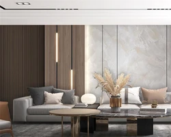 beibehang Customized modern light luxury striped Nordic minimalist high-end living room papel de parede background wallpaper