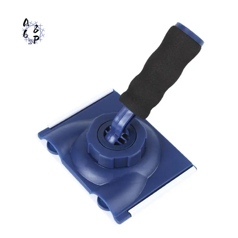 A68P-Latex Paint Edger Brushes Multifunctional Wall Ceiling Corner Painting Brush Color Separator Trimmer Tools Easy To Use Blue