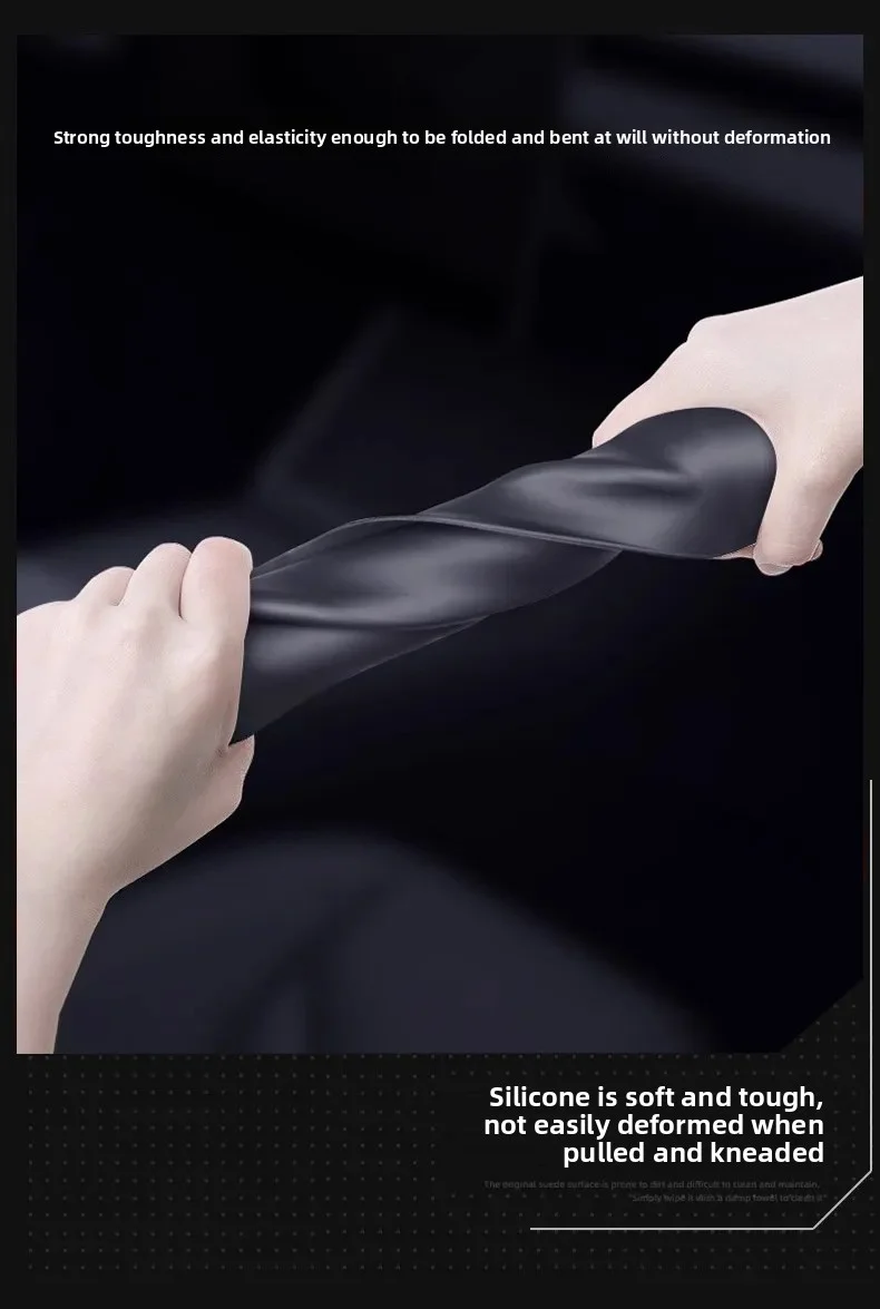 Für Tesla Model Y Juniper/Launch Model3 2024 2025 2026 Anti-Rutsch-Pad Kabelloses Ladepad Auto-Telefonhalterung Rutschfeste Matte Schutzmatte – Detail 10