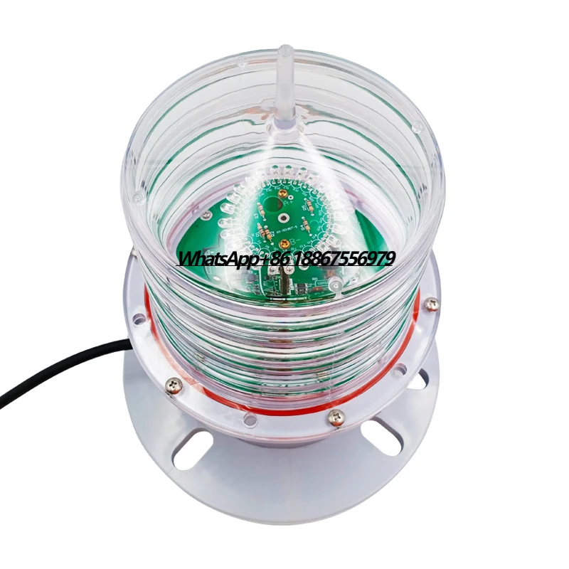

Photocell 1-5NM Marine Lantern / Shore Beacon/Lighthouse/Sea Bouy