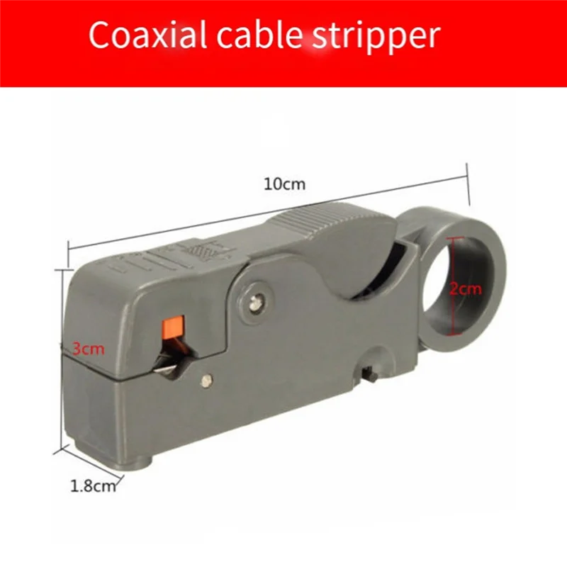 A06R Portable Multi-Function Wire Stripping Tool Set Return Spring Cable Crimper Wire Stripper Wire Stripper