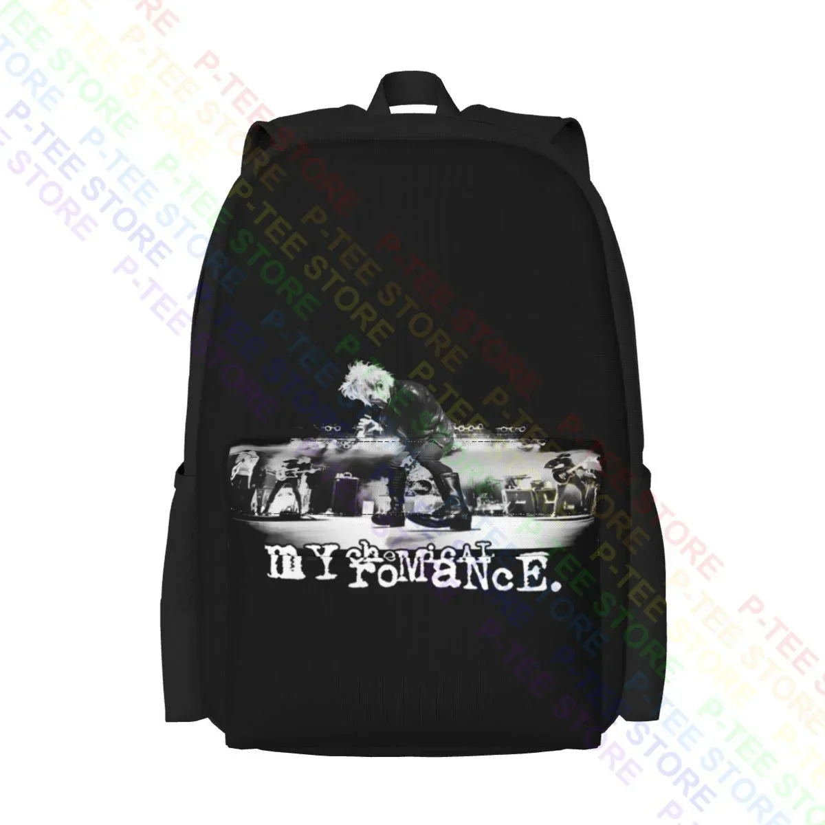 My Chemical Romance Mcr Live Large Capacity Backpack Print Portable Eco Friendly Clothes Backpacks