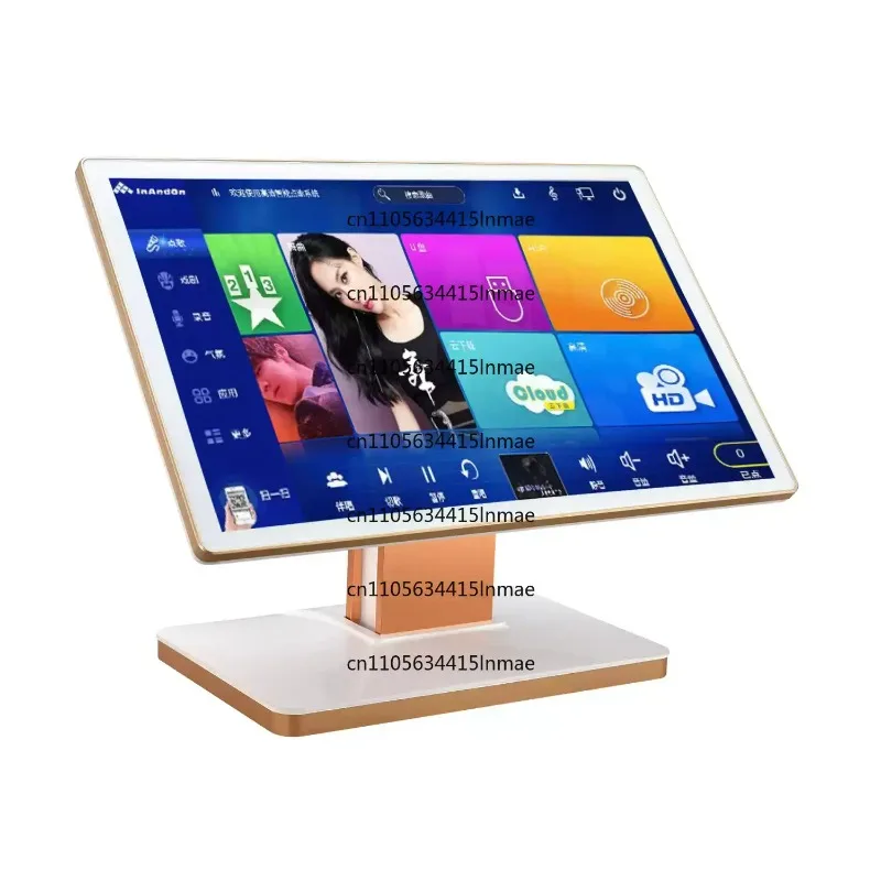 Complete Set of Home Karaoke Touch Screen All-in-one Song Ordering Machine 16 Languages, New Home KTV Sound Package