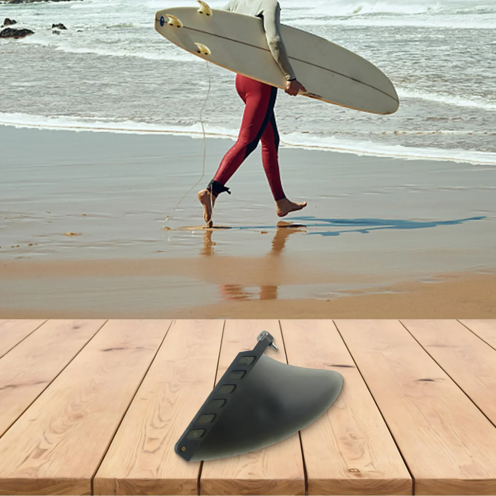 

Board Surfing Longboard 4.6 Inch Flexible Fin For SUP-Longboard Surfboard Inflatable Paddle Board SUP-Fins Surfing Accessories