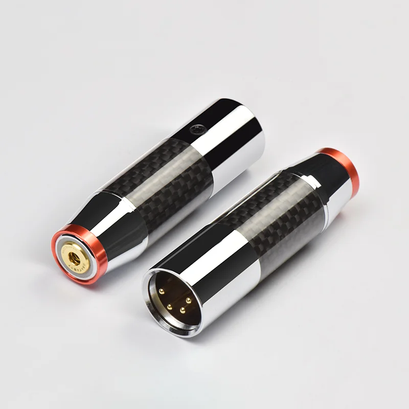 4 Pin XLR Male to 4.4mm 3.5mm 2.5mm 6.35mm Female Adapter Balance Sound Card Audio 4 Core XLR Adapter Cable