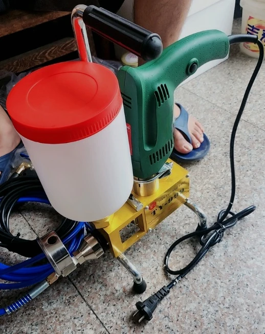 Hollow Tile Grout Injection Repair Tool, Portable Cavity Glue Injector for Stone Floor, Door & Window Gap Filling Project