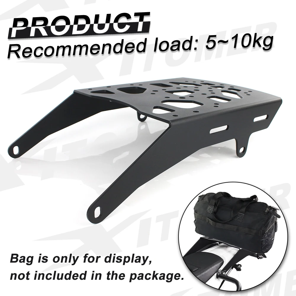 Motorcycle Rear Luggage Rack Top Case Bracket Holder Side Crash Bars Engine Guard Protector CRF 250L CRF250L 2013-2019 For Honda