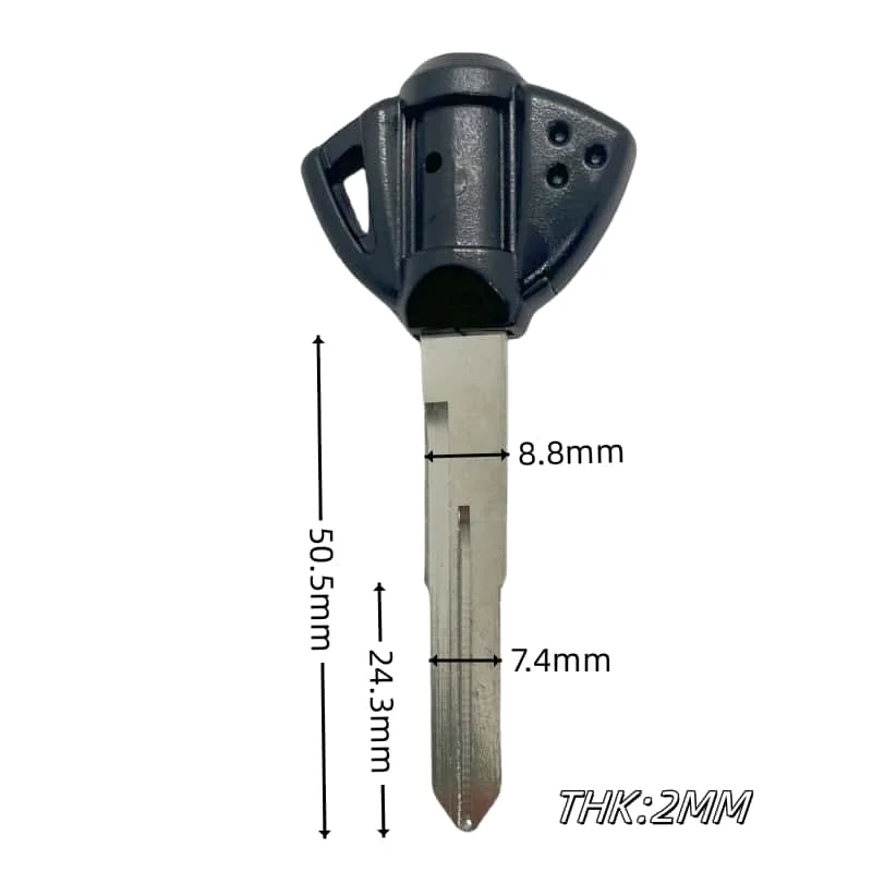 Motorcycle Keys For Suzuki GSX GSXR600 GSXR750 GSXR1000 GSX1300R SV650 Hayabusa Bandit Motorcycle Detachable chip key