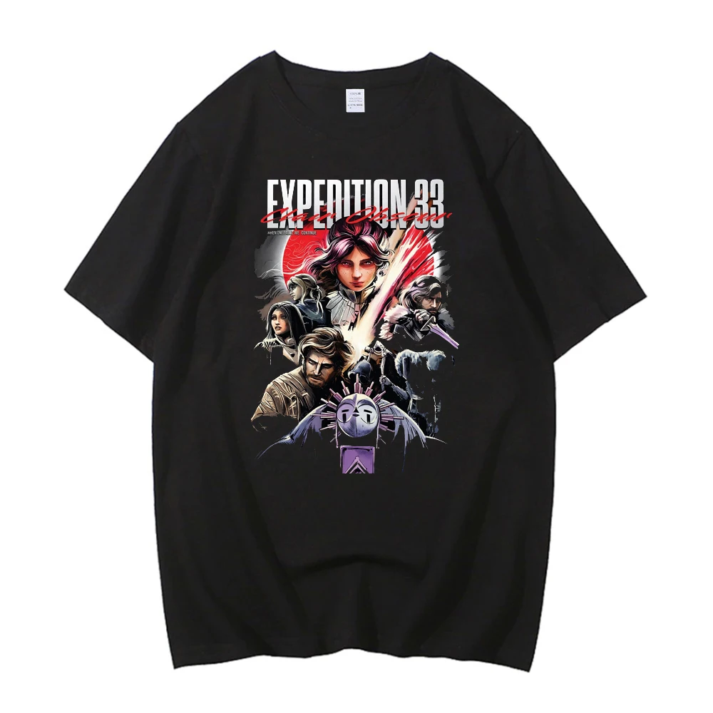 Expedition 33 Shirt Teenager Sommer Meme Retro Gothic Y2K T-Shirt Jojifuku Dollette Niedliches Party Anime – Detail 4