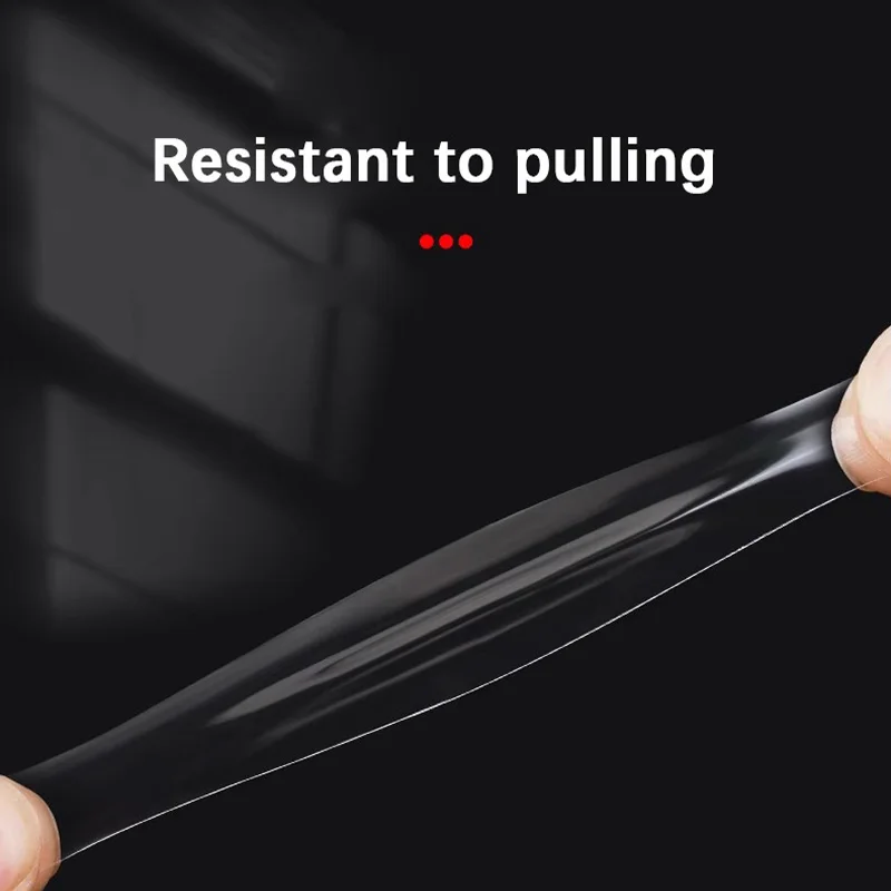 شريط لاصق على الوجهين 3M - شفاف - التصاق قوي - قابل للإزالة بدون بقايا - للمركبات - للاستخدام المنزلي