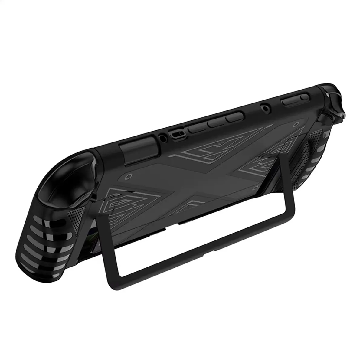 【POPULAR PICK】-New TPU Protective Shell for Switch 2 Handheld Console Case Shockproof Back Cover with Kickstand Anti-Scratch Gam