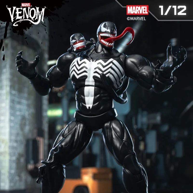 مجموعة نماذج Marvel Venom - The Last Dance بمقياس 1/12 ألعاب قابلة للجمع للبالغين هدية عيد الميلاد وأعياد الميلاد