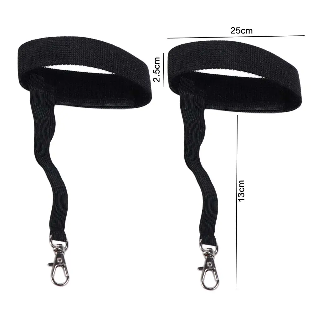 

4Pcs Adjustable Design Elastic Wrist Straps Nylon Material Elastic Construction Glove Safety Straps Metal Button