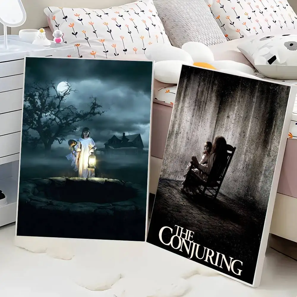 1 قطعة فيلم الرعب C-Conjuring المشارك ذاتية اللصق الفن ورق مقاوم للماء ملصق مقهى بار غرفة جدار ديكور