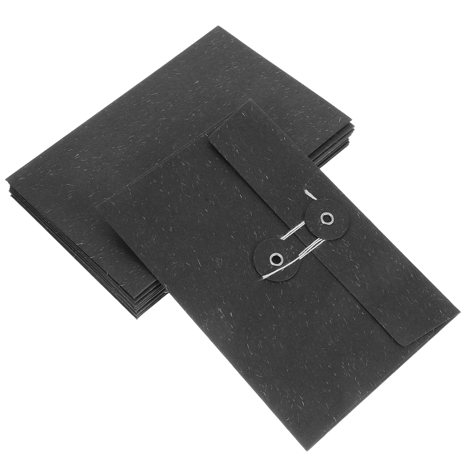

10 Pcs Retro Envelope Profile Bag Decorative Card Envelopes Greeting Vintage Decorate