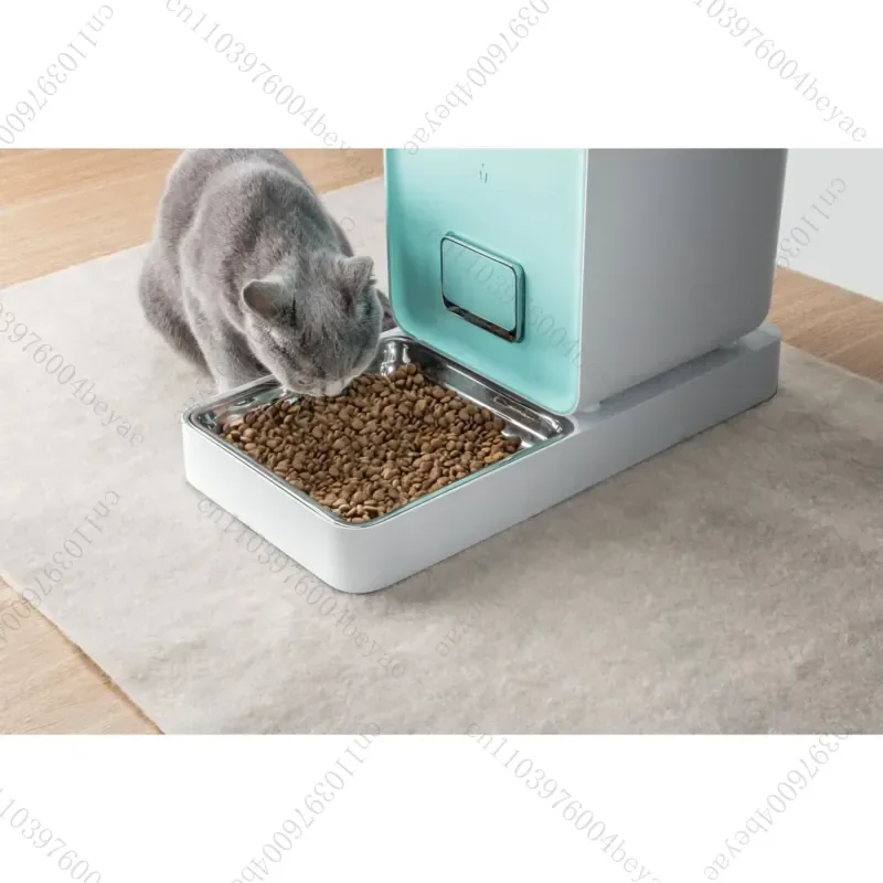 Wi-Fi-enabled  Smart Pet Food Container Feeder Modern Pet Bowl and Feeder