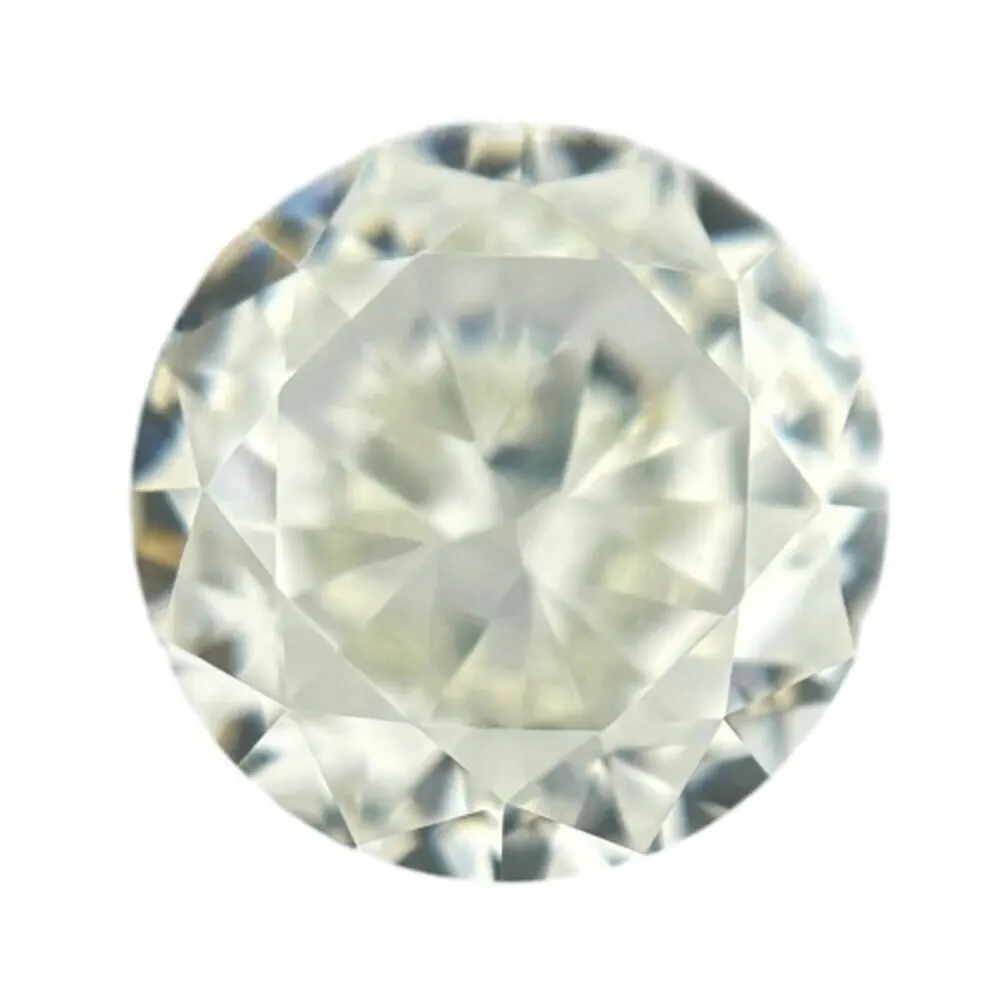 9A Top Quality Round Shape L-Yellow CZ Stone Synthetic Gems Cubic Zirconia Beads For Jewelry 5~10mm Wholesale