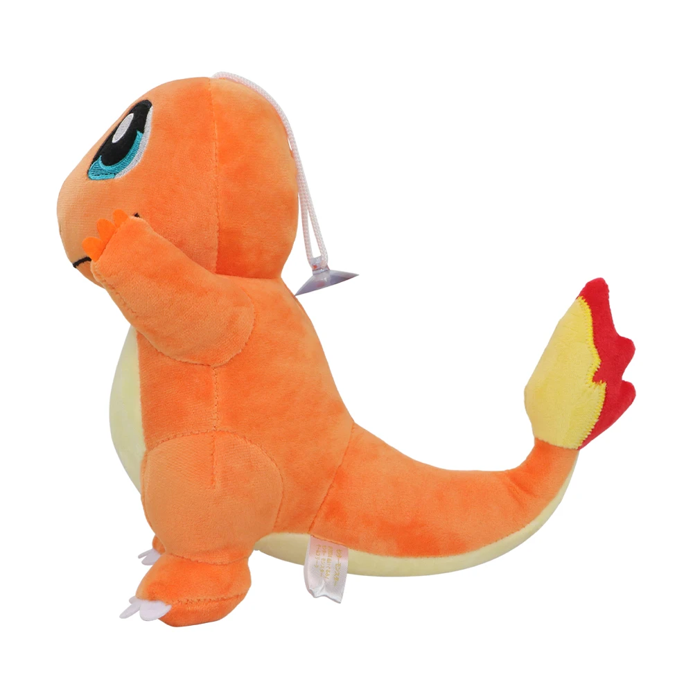 Charmander squirtle bulbasaur pikachu brinquedos de pelúcia anime plushies animal colecionável macio recheado presente dos desenhos animados crianças presentes aniversário