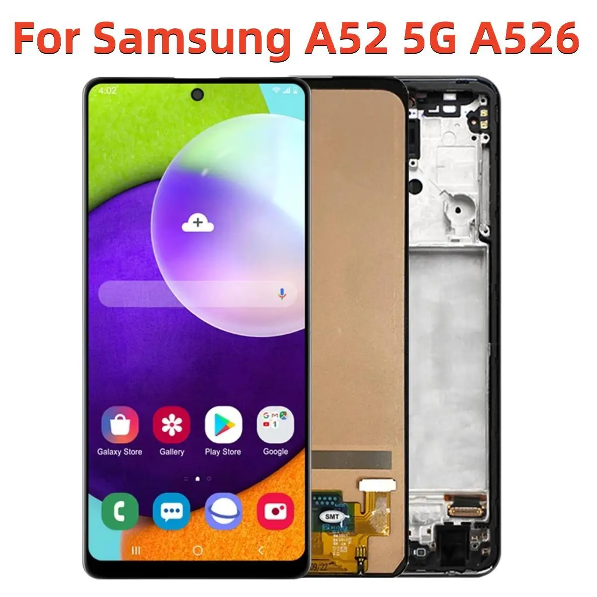 

6.5" OLED LCD For Samsung Galaxy A52 5G A526 A526B A526U LCD With Frame Display Touch Digitizer For Samsung A526 LCD