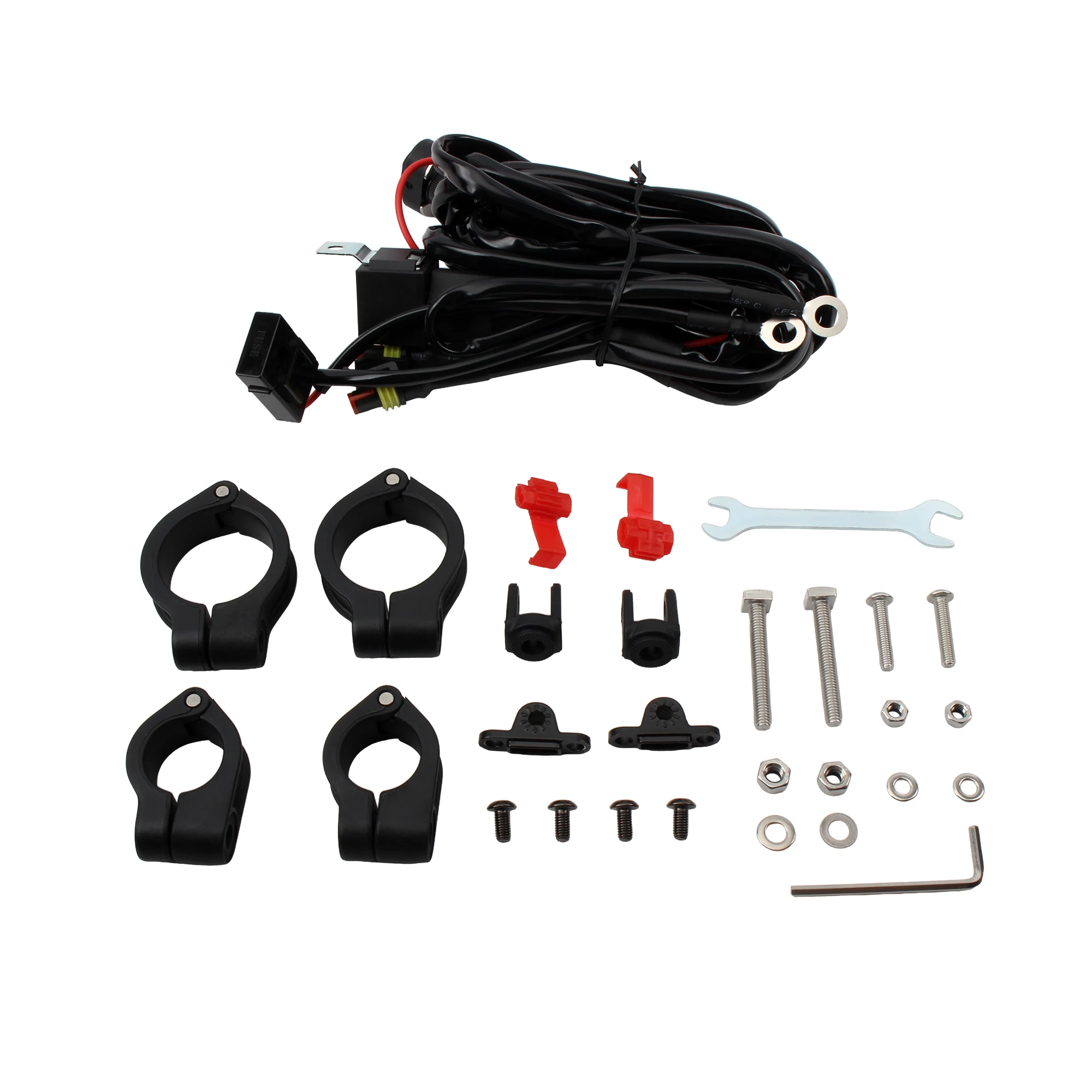 For BMW R1200GS Motorcycle LED Headlight Fog Lights Spotlight Headlamp Dirt Pit Bike Fog Lamp F850GS 750GS 1250GS LC Adventure