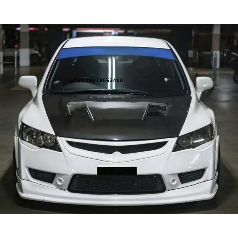 

Suitable for FD2 Type R Carbon Fiber FEELS Style Front Hood