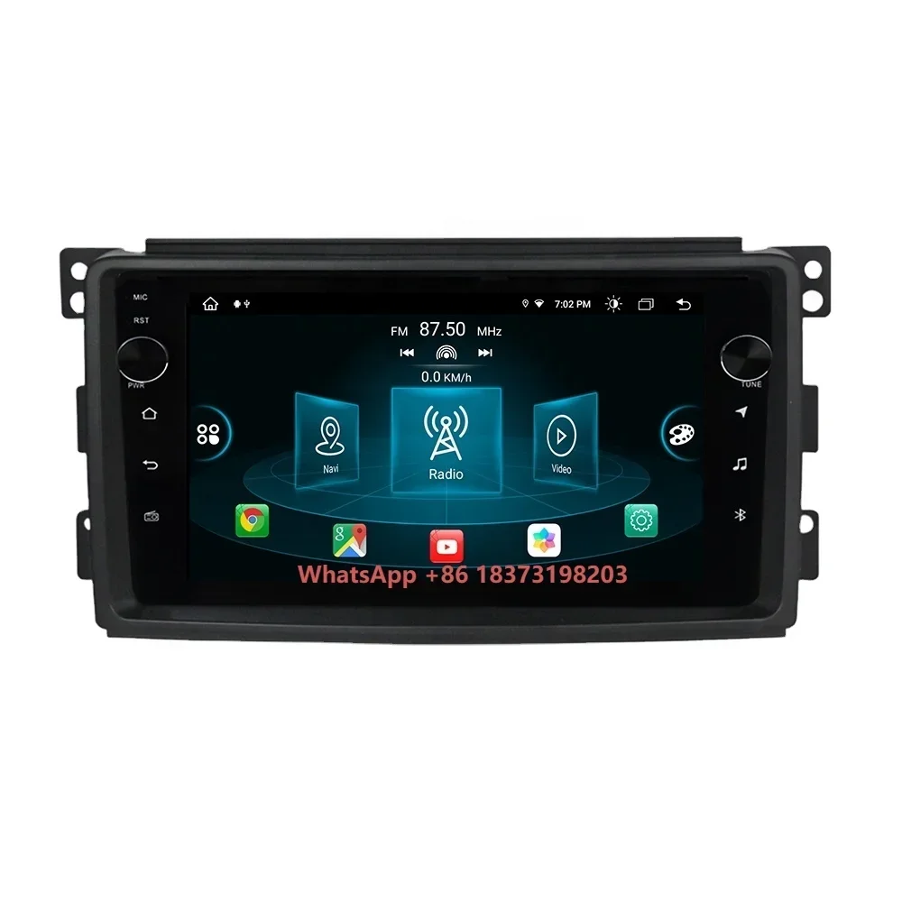 

RoadNavi Android 13 Car Radio for Benz SMART 451 2005-2010 2016-2018 CarPlay Gps Navi 4G 360