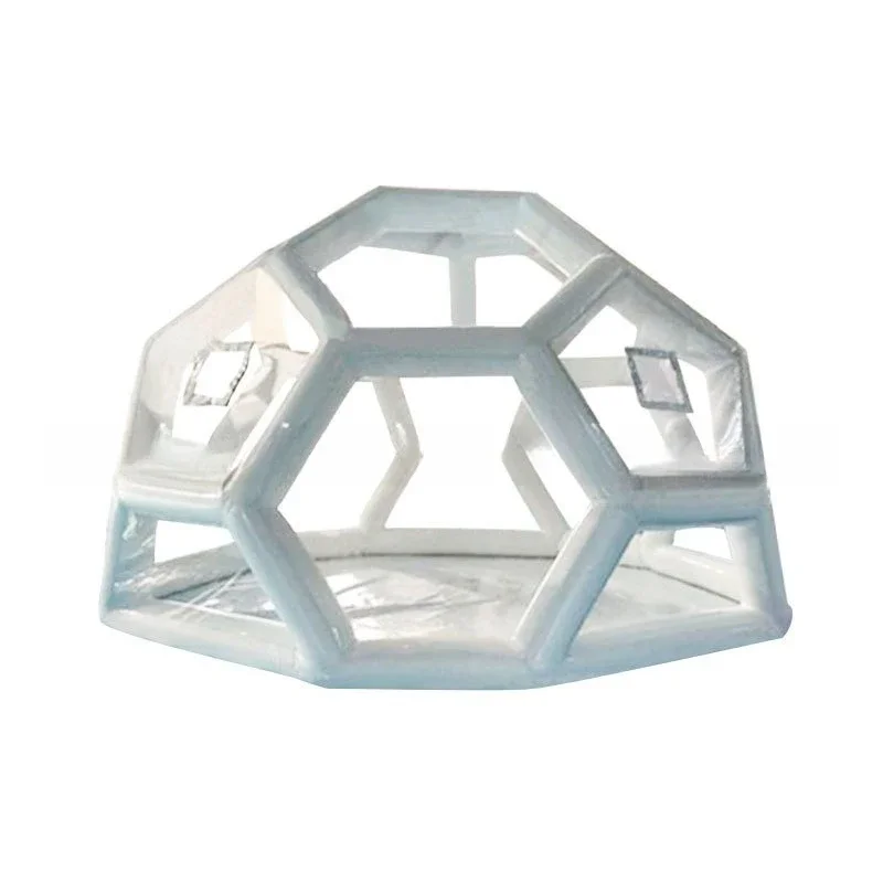 

Outdoor courtyard transparent inflatable bubble house, camping hotel bubble round tent camping inflatable transparent tent