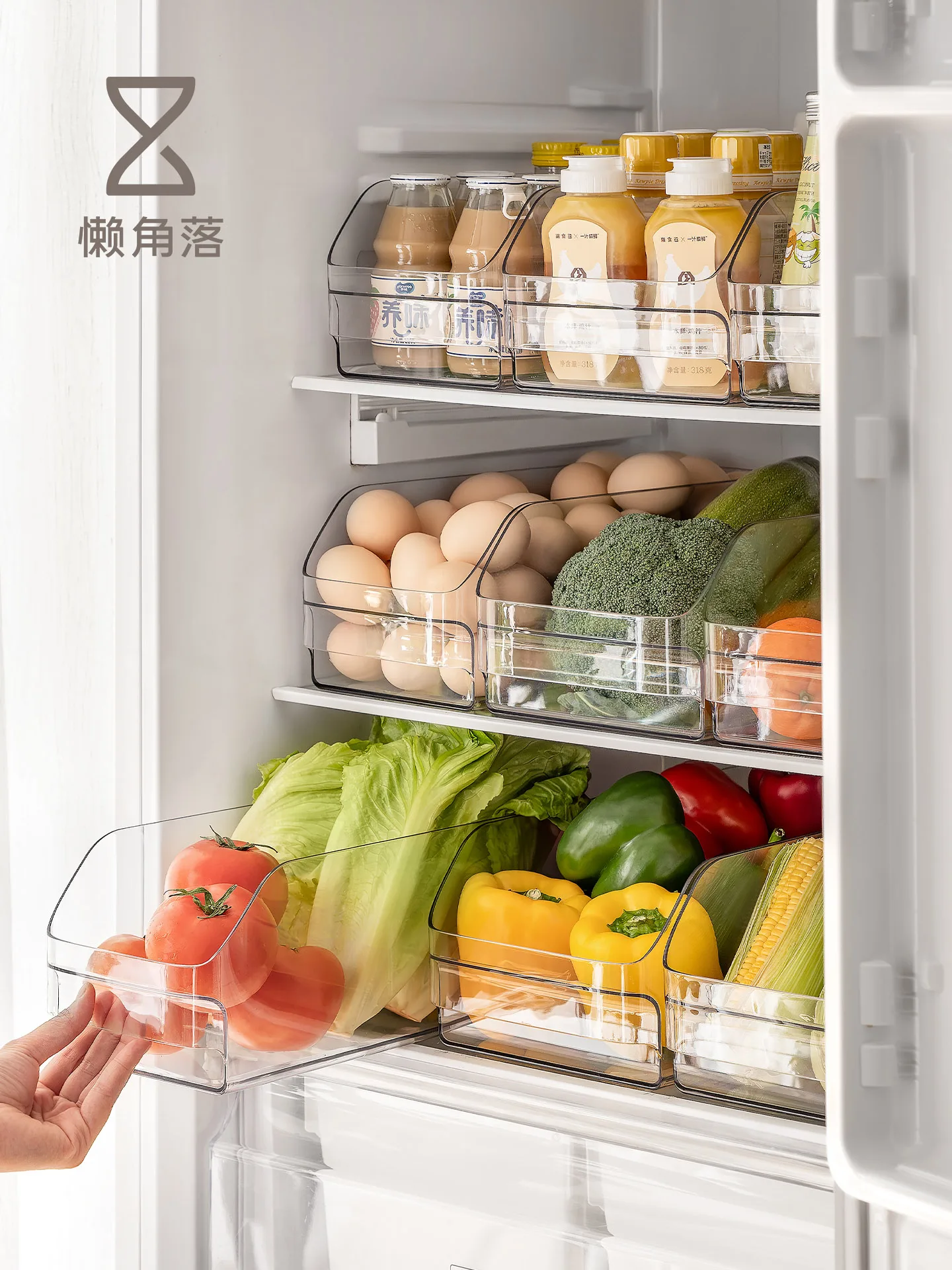 LMM sorting and packing egg storage special fresh-keeping food and vegetable storage box