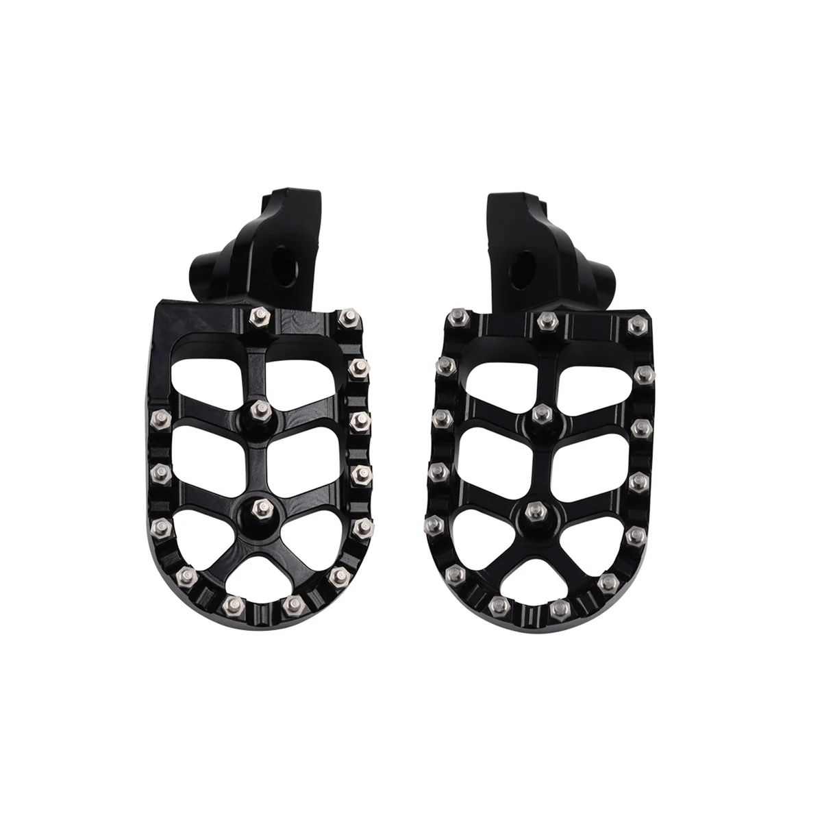 Footpeg Foot Pegs Rests Peda for SUZUKI RMZ250 RMZ 250 2007-2009 RMZ450 RMZ 450 2005-2007 Motorcycle Footrest Black