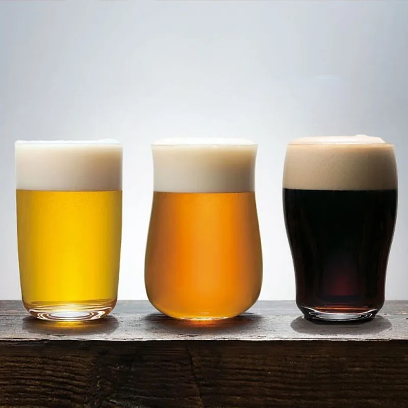 

Premium Glass Beer Cup IPA Craft Brewed Evening Drinkware Home Use Tumbler Beer Glasses for Brewing Beer And Enjoying It