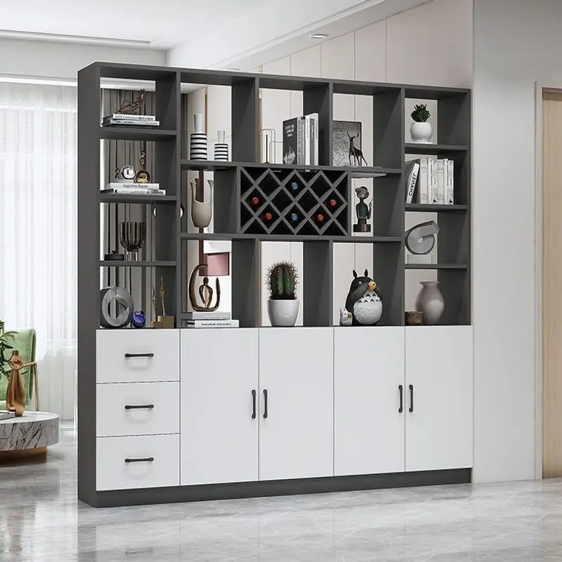 Wine Cabinet, Living Room 2025 New Screen Partition Cabinet, Facing The Door, Storage Cabinet Entering The Door, Shoe Cabinet