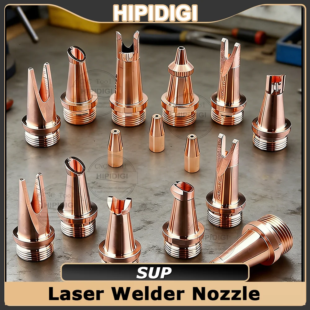 Buse de soudage Laser portative CQWY SUP AS BS CS DS ES M16, buse de guidage de fil pour torche de soudage Laser Raytools Bodor SUP20/21/23T