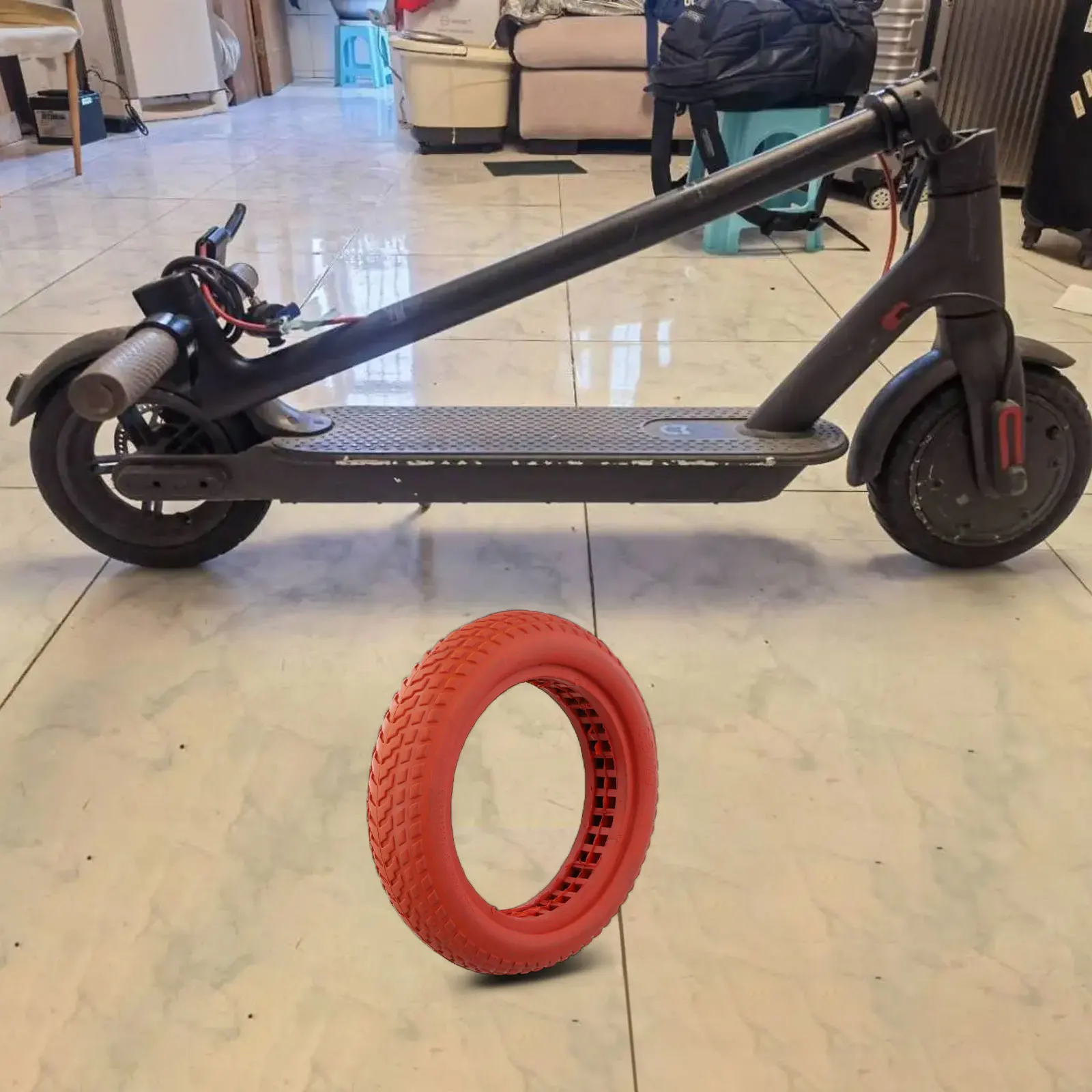 

8.5 Inch Solid Tires For Xiaomi For M365/Pro/S1 Electric Scooter Rubber Anti-puncture Anti-flat Tyre Replace Accessories