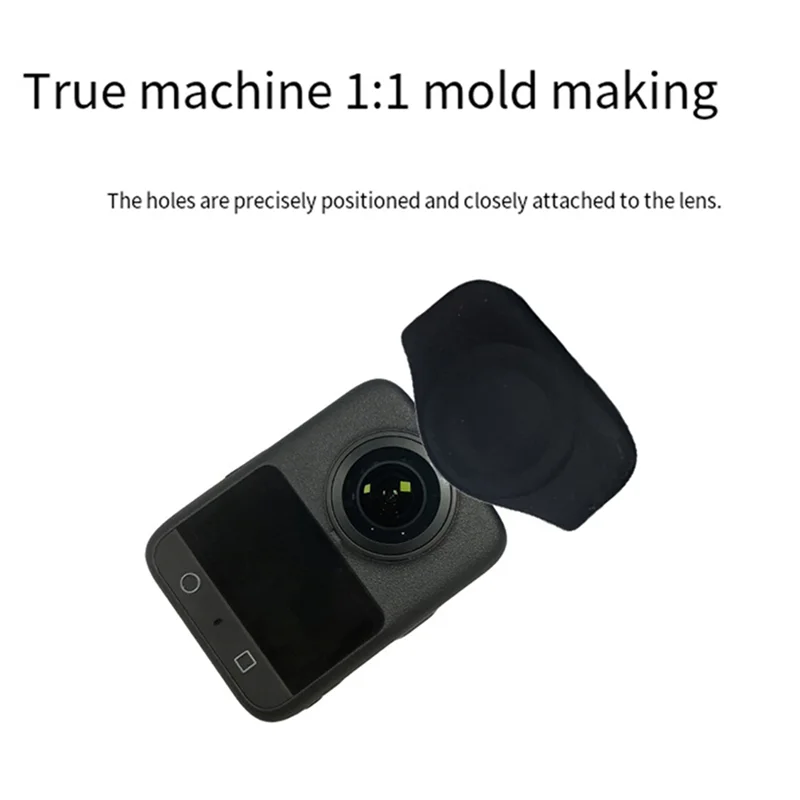 For DJI Osmo 360 Camera Lens Protective Cover Silicone Shockproof Waterproof Anti-Scratch