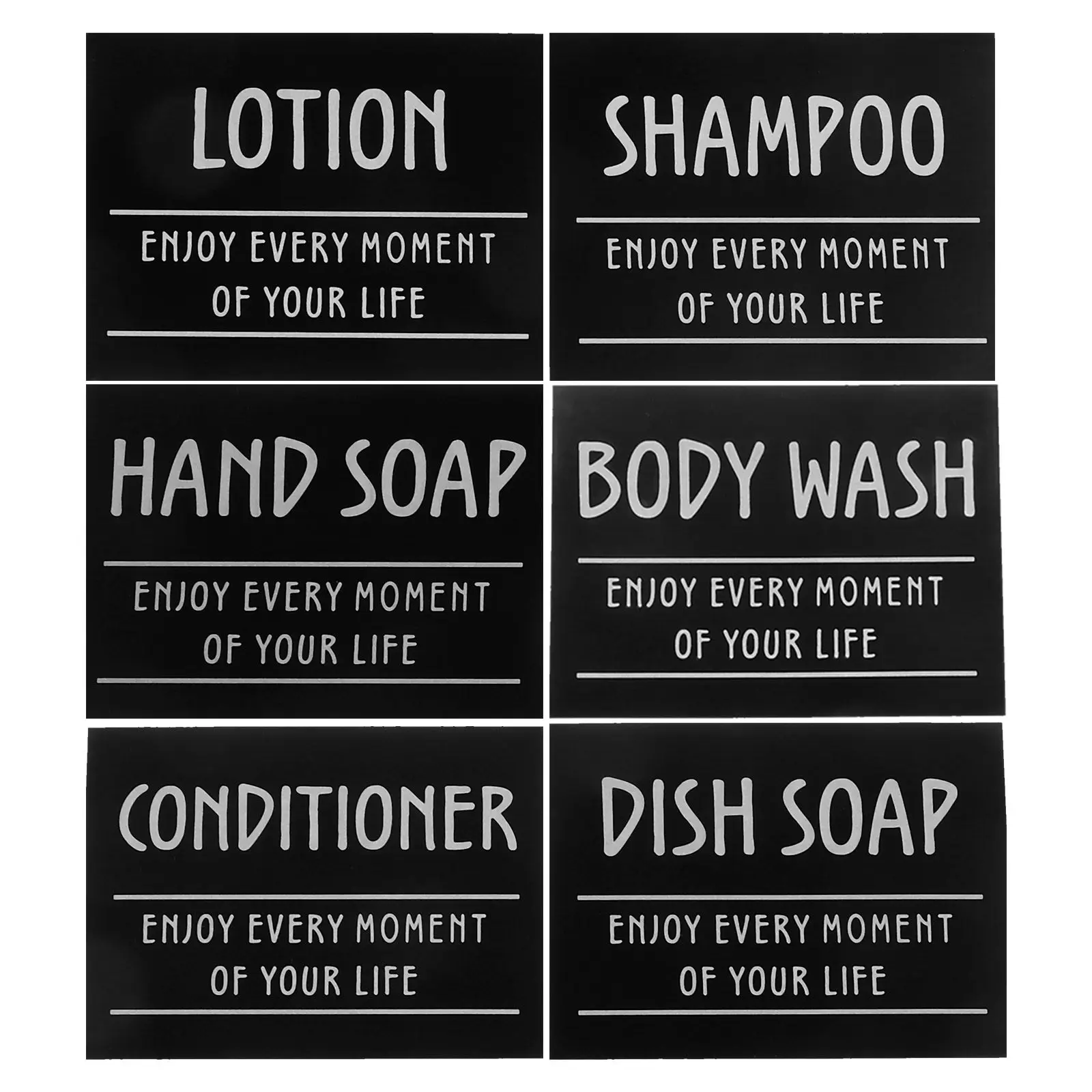 

Самоклеящиеся этикетки для бутылок шампуня из ПВХ, для ванной комнаты, для дозаторов, для сортировки, легко наносятся, моющиеся, маслостойкие, для организации хранения