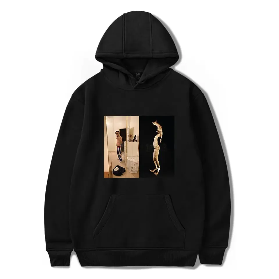 Loose hooded sweater ulzzang grunge street hooded sweater winter heavenly body cartoon women men's hooded sweater 2024