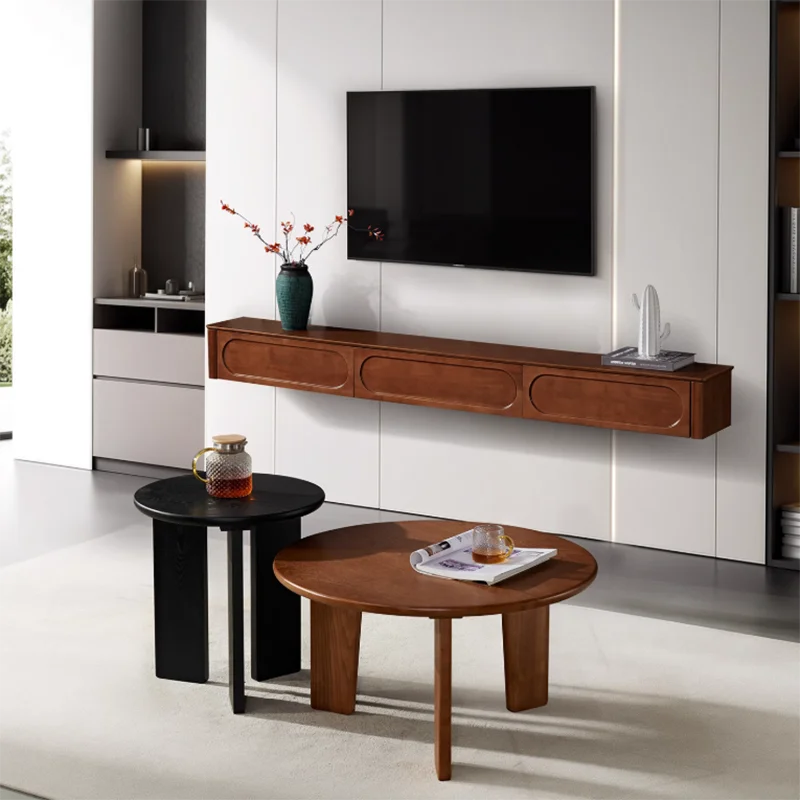 Wabi Sabi Rustic Tv Stand Minimalist Glamour Floating Beauty Tv Stand Universal Design Rack De Sala Televisão Tv Furniture