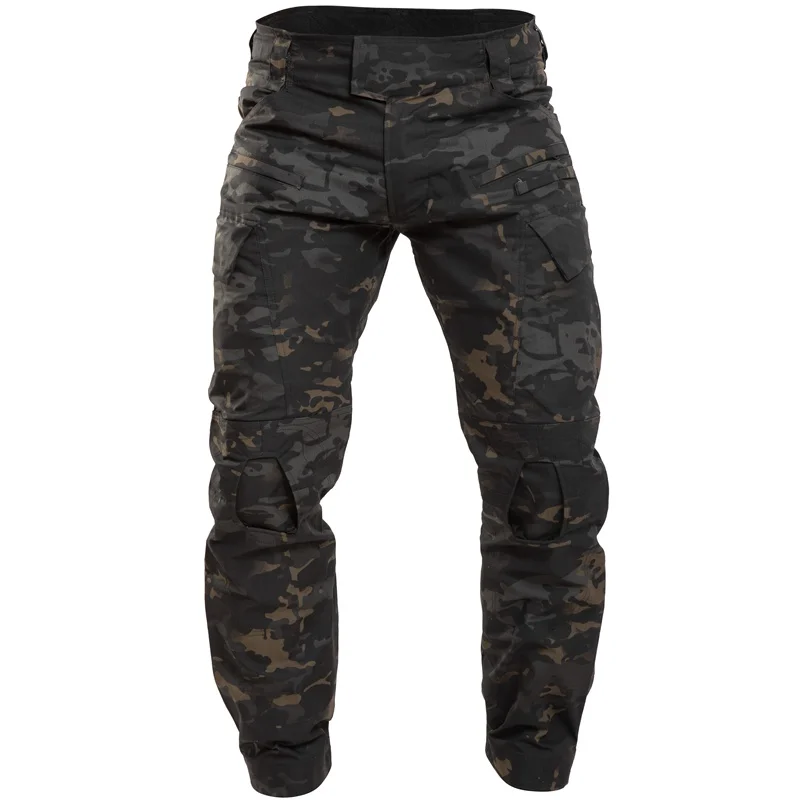 الرجال الخريف والشتاء G4 السراويل التكتيكية الملابس في الهواء الطلق السراويل التدريب المرنة يندبروف والتمزق برهان المياه العمل السراويل #5