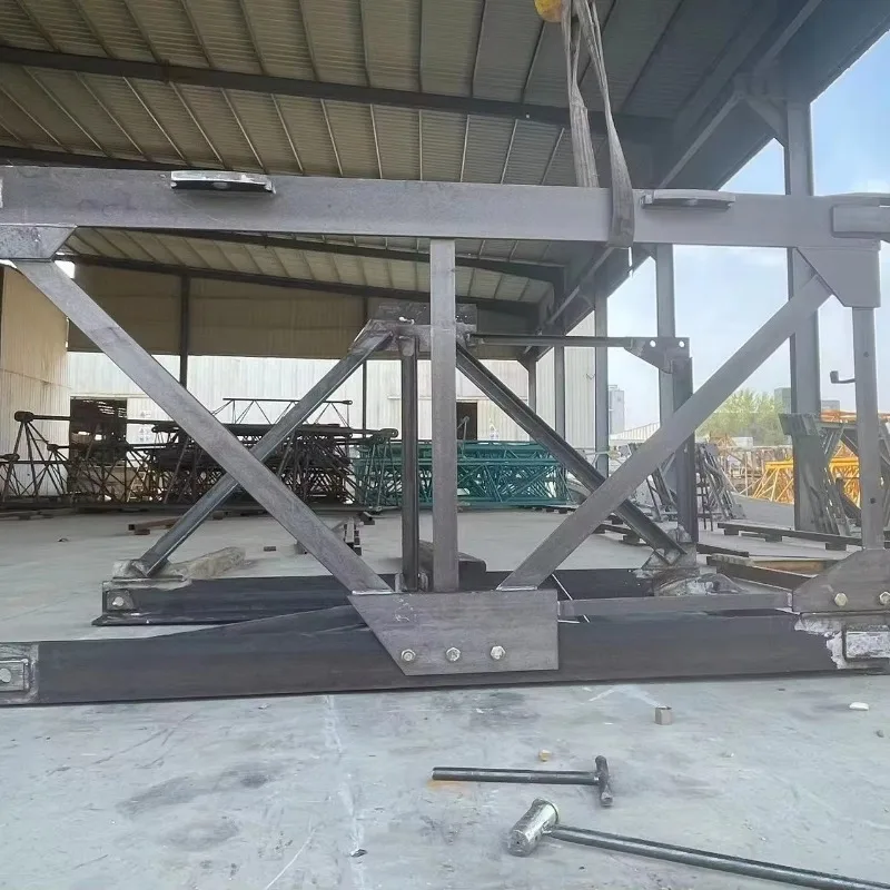 Tower Crane Accessories Standard Section Tower Crane Spare Parts Standard Mast Section Climbing Frame