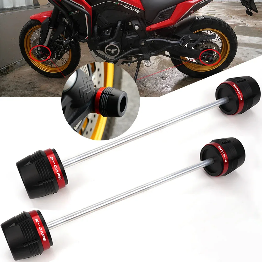 

2023 For Moto Morini X-Cape 650 650X XCape X Cape 2022 2023 Motorcycle Front Rear Axle Fork Crash Sliders Wheel Protection Guard