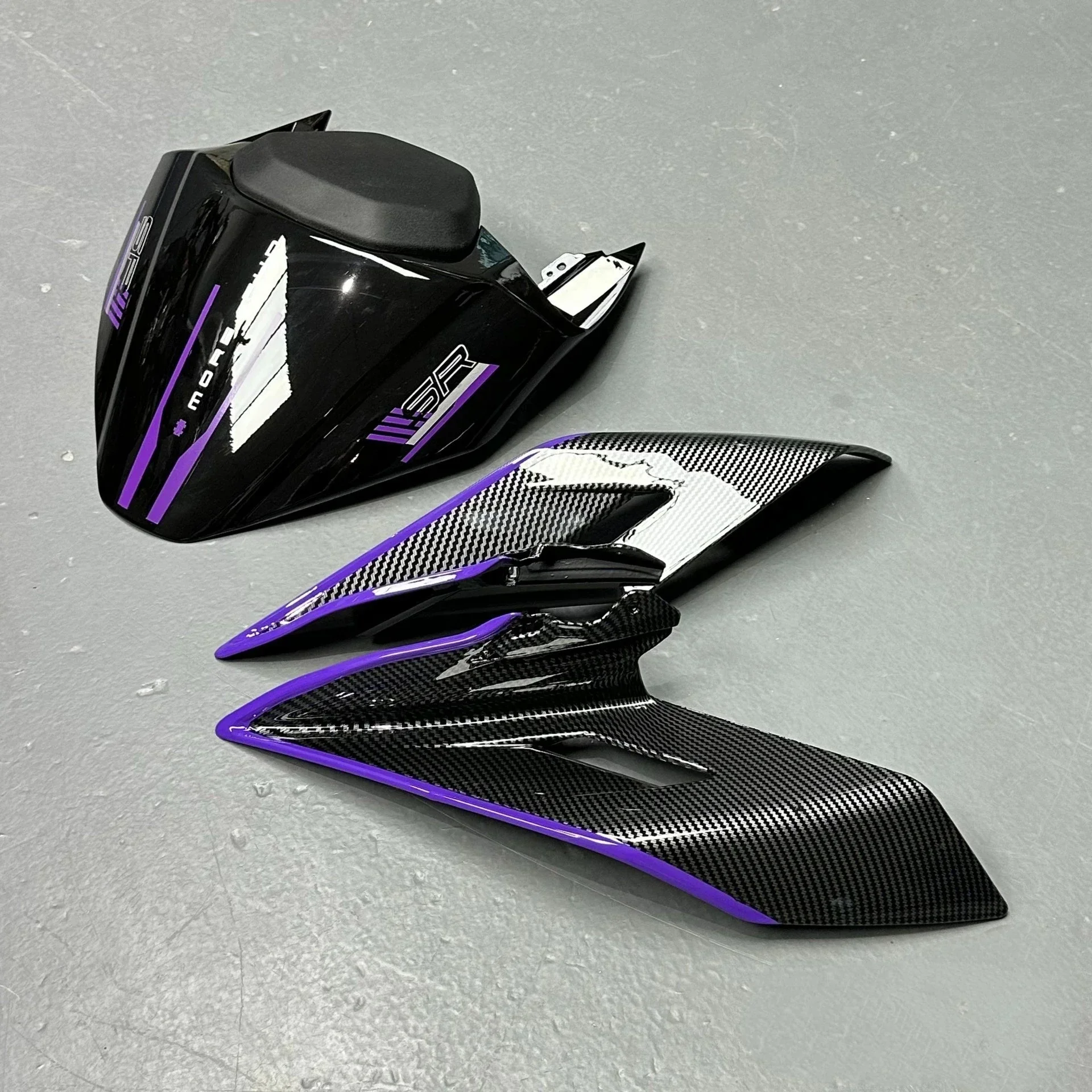 

For CFMOTO 450SR 450SRS Dark Purple Motorcycle Decoration and Modification Accessories