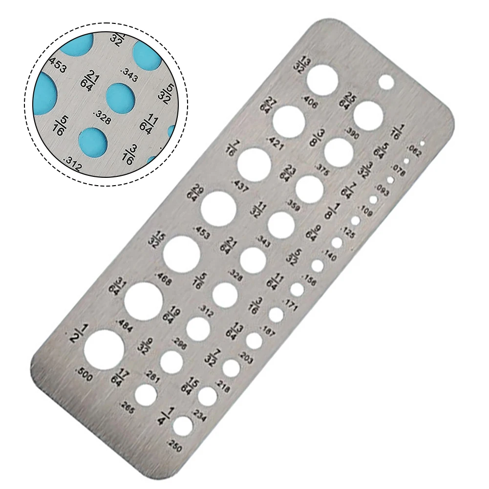 กล่องเครื่องมือ Essential เจาะ Gauge อุปกรณ์เจาะ เจาะ ชุดเครื่องมือวัด Bit ประมาณ 159 * 60 มม. 6.26 * 2.36 นิ้ว การทํางานที่มีประสิทธิภาพ