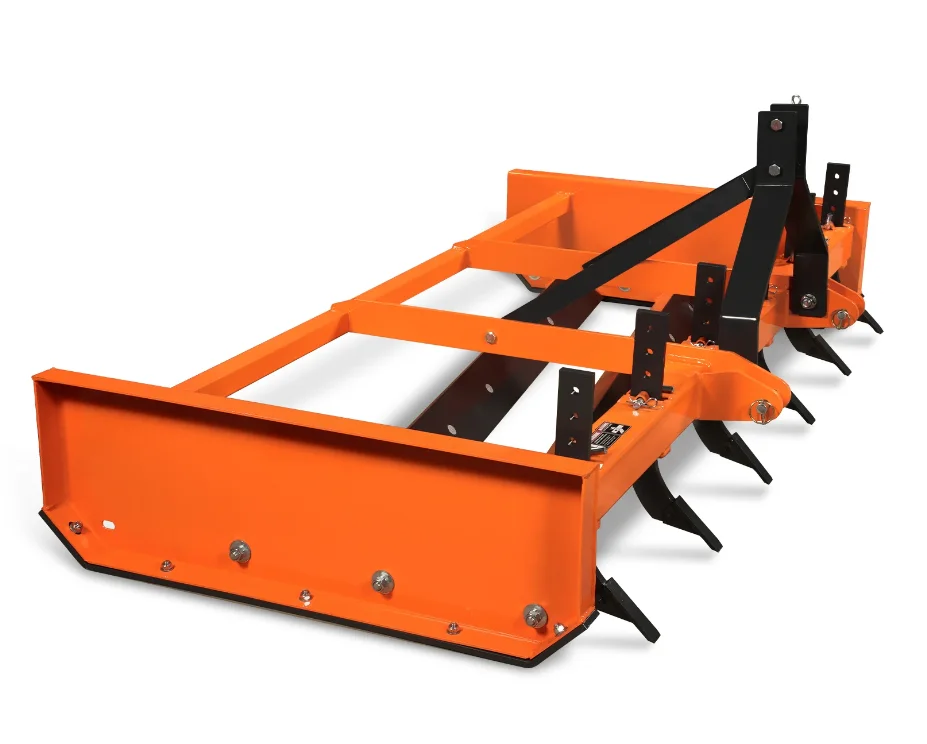 Tractor 3-Point Mounted Box Type Blade Grader Box Scraper Leveler for Farm Land Other Agricultural Machinery & Equipment