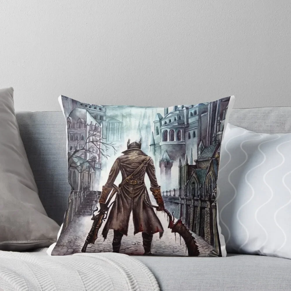 Bloodborne Throw Pillow Room decorating items Sofa Cushions Cover autumn pillowcase Christmas Pillow Covers Pillow