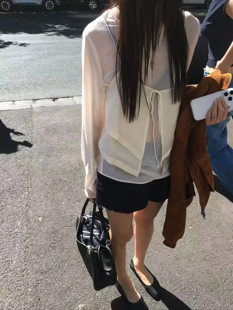 

Корейский вязаный кардиган с поясом и комплектом из двух предметов: женский свободный крой, длинный рукав, укороченная длина, дышащий, приятный к телу