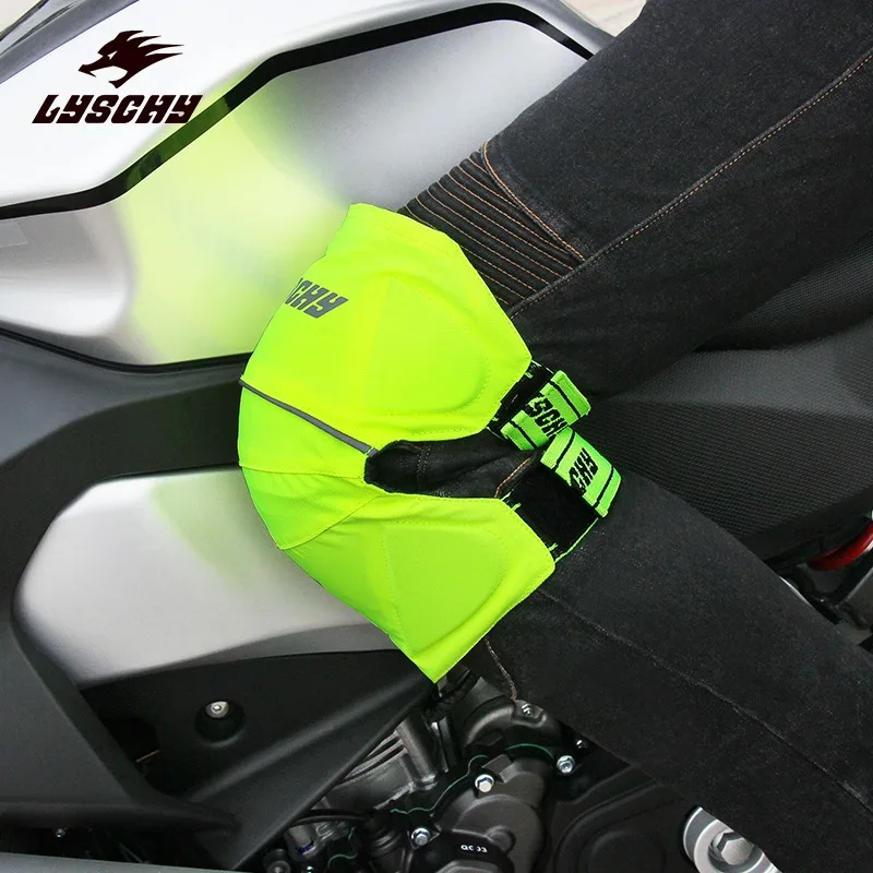 

CE Certification LYSCHY Motorcycle Knee Pads Reflective Knee Pads For Moto Motocross Knee Pads Motorcyclist Knee Pads