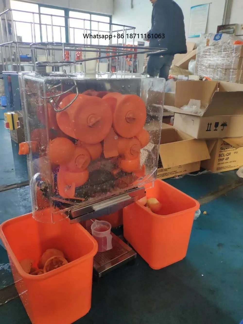 Extracted Clean and Tasty Industrial Juicer Orange Juice